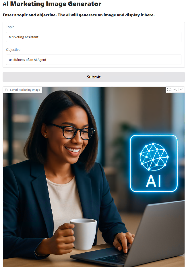 AI Marketing Image Generator